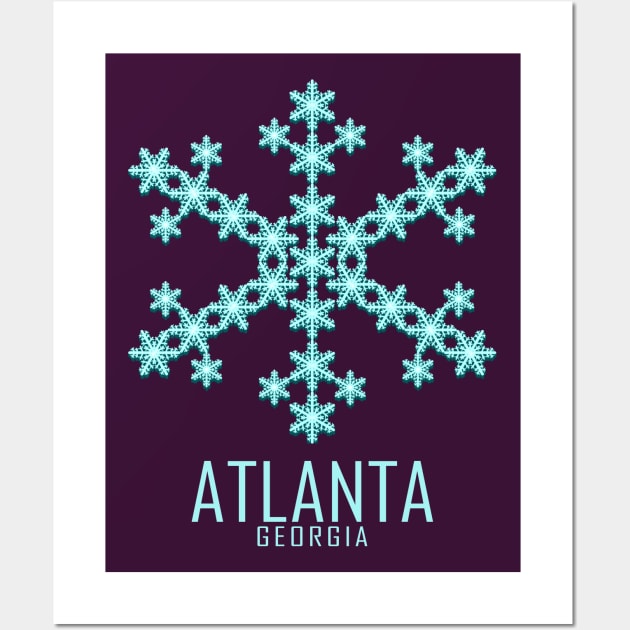 Atlanta Georgia Wall Art by MoMido